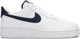 Nike: Синие кроссовки  Air Force 1