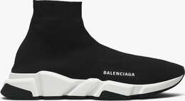 Balenciaga: Чёрные кроссовки  Speed