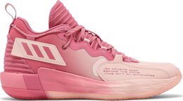 Adidas: Розовые кроссовки  Dame 7