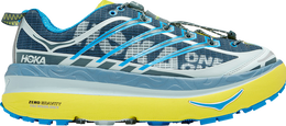 Hoka One One: Голубые кроссовки 