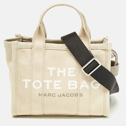 Marc Jacobs: Бежевая сумка-шоппер  The Tote Bag