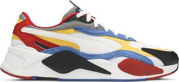 PUMA: Белые кроссовки  RS-X3 Puzzle