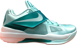 Nike: Зелёные кроссовки  Zoom KD 4