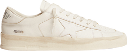 Golden Goose: Белые кроссовки  Stardan