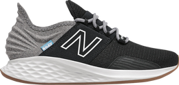 New Balance: Чёрные кроссовки  Fresh Foam