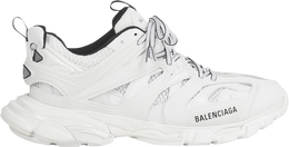 Balenciaga: Белые кроссовки  Track