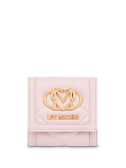 LOVE MOSCHINO: Розовый кошелёк 