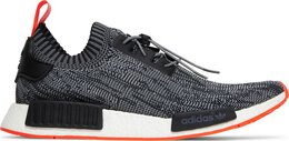 Adidas: Чёрные кроссовки  NMD_R1 Primeknit