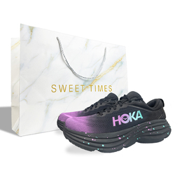 Hoka One One: Фиолетовые кроссовки 