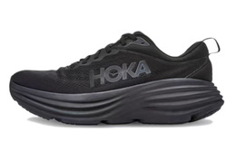 Hoka One One: Чёрные кроссовки 