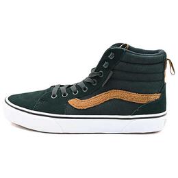 Vans: Зелёные кроссовки 