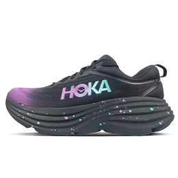 Hoka One One: Фиолетовые кроссовки 