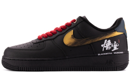 Nike: Чёрные кроссовки  Air Force 1