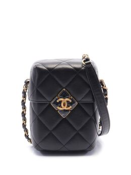 CHANEL Pre-Owned: Чёрная сумка 