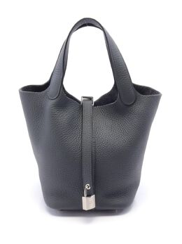 Hermès Pre-Owned: Тёмная сумка-шоппер 