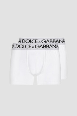 Dolce & Gabbana: Белые трусы 