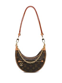 Louis Vuitton Pre-Owned: Коричневая сумка 