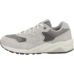 New Balance: Серые кроссовки 