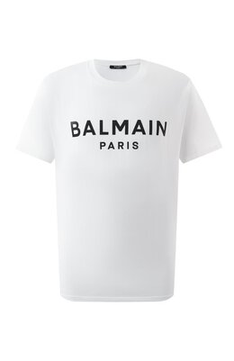 Balmain: Хлопковая футболка 