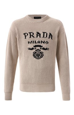 Prada: Хлопковый свитер 