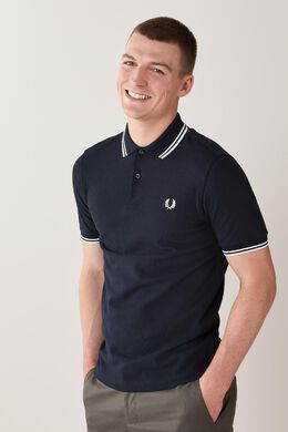 Fred Perry: Синяя рубашка 