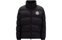 Moncler: Чёрный пуховик 