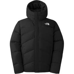 The North Face: Чёрный пуховик 