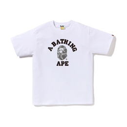 A BATHING APE: Белая футболка 