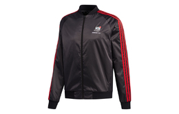 Adidas: Чёрная куртка 