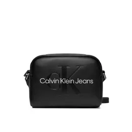 Calvin Klein Jeans: Чёрная сумка 