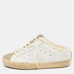 Golden Goose: Белые кроссовки  Superstar