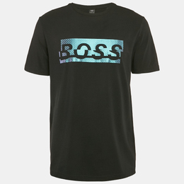 Boss By Hugo Boss: Чёрная футболка 