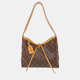 Louis Vuitton: Коричневая сумка 