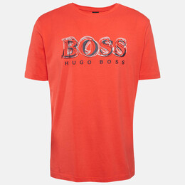 Boss By Hugo Boss: Красная футболка 