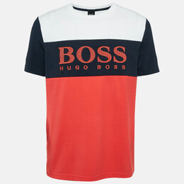 Boss By Hugo Boss: Многоцветная футболка 