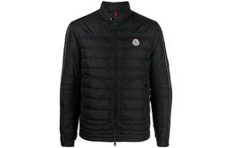 Moncler: Чёрный пуховик 