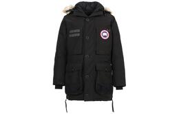 Canada Goose: Чёрный пуховик 