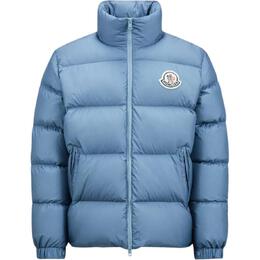 Moncler: Светлый пуховик 