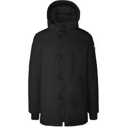 Canada Goose: Чёрный пуховик 