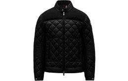 Moncler: Чёрный пуховик 