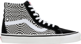 Vans: Чёрные кеды  SK8-Hi 38 DX