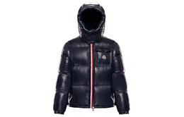 Moncler: Тёмный пуховик 