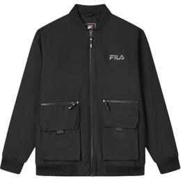 Fila: Чёрная куртка 