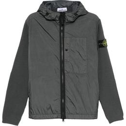 Stone Island: Серая куртка 