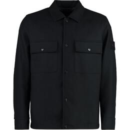 Stone Island: Синяя куртка 