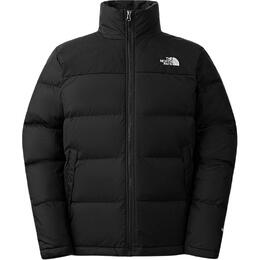 The North Face: Чёрный пуховик 