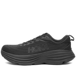 HOKA: Чёрные кроссовки 