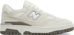 New Balance: Белые кроссовки  550