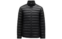 Moncler: Чёрный пуховик 