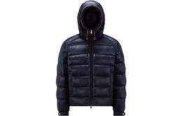 Moncler: Тёмный пуховик 